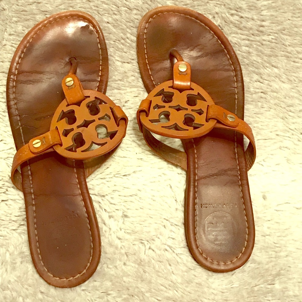 Tory Burch Miller Sandals Size 8